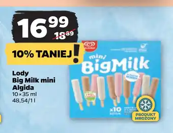 Netto Lody Big Milk mini Algida oferta