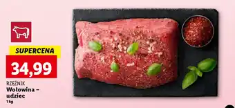 Lidl RZEŹNIK Wołowina udziec 1kg oferta