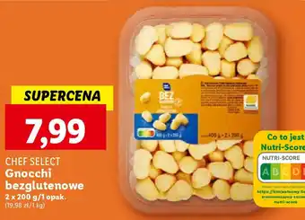 Lidl CHEF SELECT Gnocchi bezglutenowe 2 x 200 g oferta