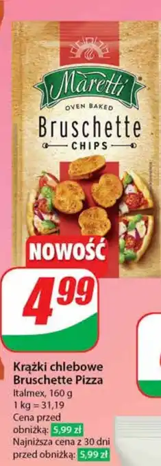 Dino Krążki chlebowe Bruschette Pizza Italmex, 160 g oferta