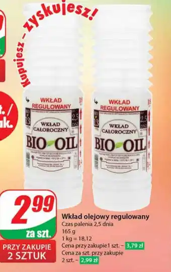 Dino Wkład olejowy regulowany 165 g oferta