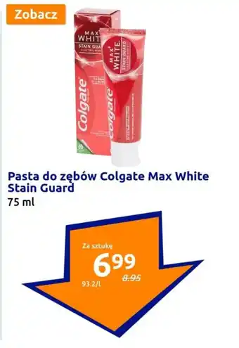 Pasta do zębów Colgate Max White Stain Guard 75ml