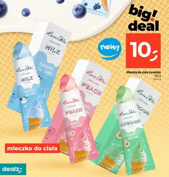Dealz Mleczko do ciała Loveskin 120 g oferta