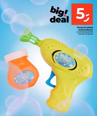 Dealz Pistolet do robienia baniek mydlanych oferta