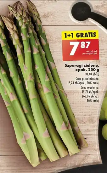 Biedronka Szparagi zielone, 250 g oferta