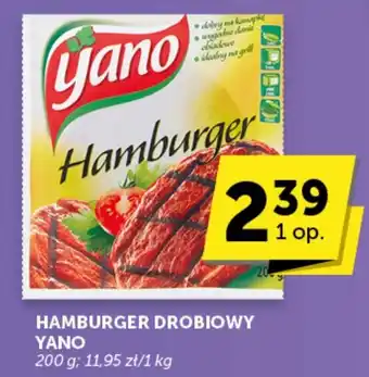 Groszek Yano Hamburger drobiowy classic 200 g oferta