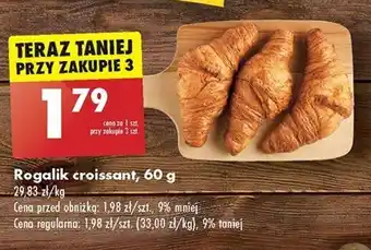 Biedronka Rogalik croissant, 60 g oferta