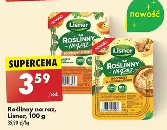 Biedronka Roślinny na raz, Lisner, 100 g oferta