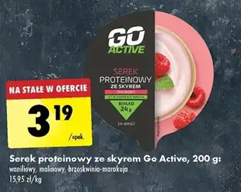 Biedronka Serek proteinowy ze skyrem Go Active, 200 g oferta