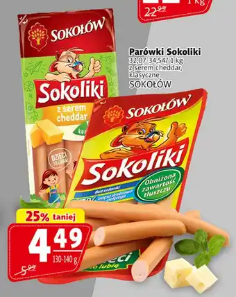 Prim Market Parówki Sokoliki 130-140 g oferta