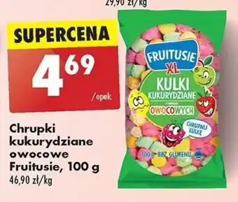 Biedronka Chrupki kukurydziane owocowe Fruitusie, 100 g oferta