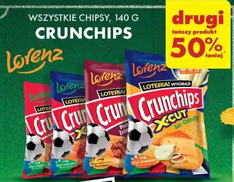 Biedronka WSZYSTKIE CHIPSY CRUNCHIPS, 140 G oferta
