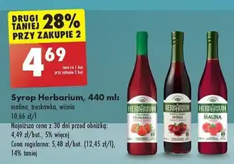 Biedronka Syrop Herbarium, 440 ml: oferta