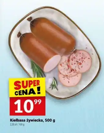 Twój Market Kiełbasa żywiecka, 500 g oferta