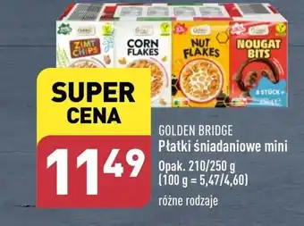 ALDI GOLDEN BRIDGE Płatki śniadaniowe mini 210/250g oferta