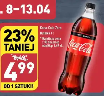 ALDI Coca Cola Zero 1l oferta