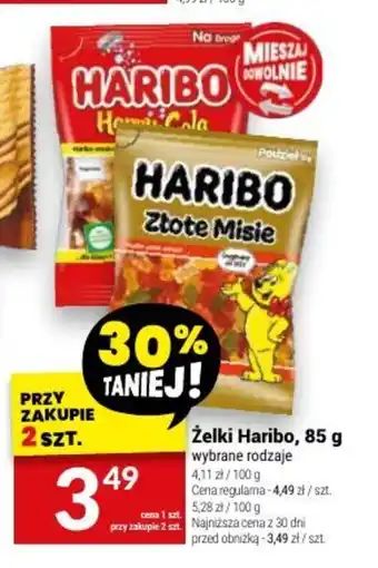 Twój Market Żelki Haribo, 85 g oferta