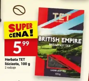 Twój Market Herbata TET liściasta, 100 g oferta