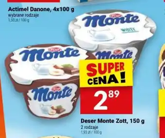 Twój Market Deser Monte Zott, 150 g oferta