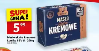 Twój Market Masło ekstra kremowe Lumiko 85% tł., 200 g oferta