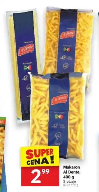 Twój Market Makaron Al Dente, 400 g oferta