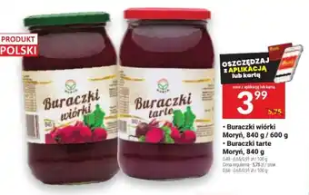 Twój Market Buraczki wiórki Moryń, 840 g / 600 g oferta