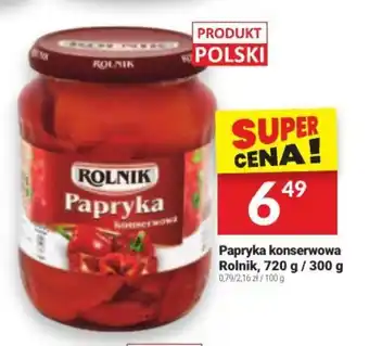 Twój Market Papryka konserwowa Rolnik, 720 g / 300 g oferta