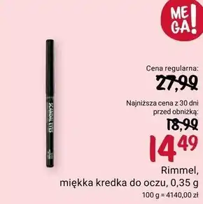 Rossmann Kredka do oczu Rimmel oferta
