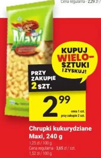 Twój Market Chrupki kukurydziane Maxi, 240 g oferta