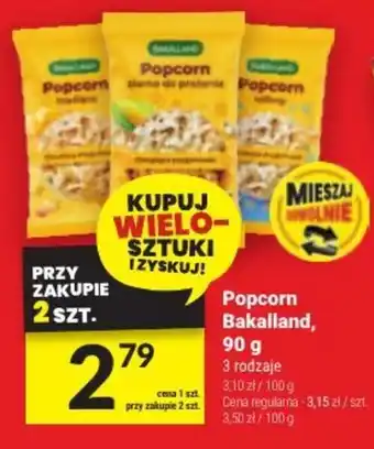 Twój Market Popcorn Bakalland, 90 g oferta