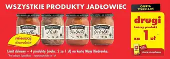 Biedronka WSZYSTKIE PRODUKTY JADŁOWIEC oferta