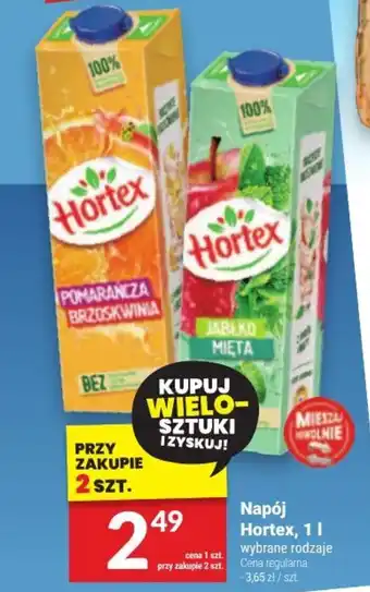 Twój Market Napój Hortex, 1 l oferta