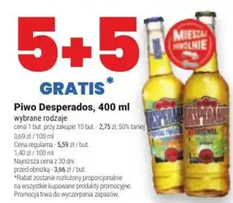 Twój Market Piwo Desperados, 400 ml oferta