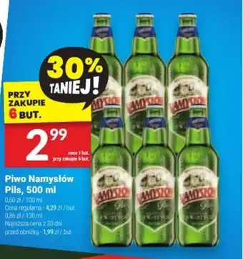 Twój Market Piwo Namysłów Pils, 500 ml oferta