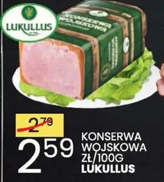 KONSERWA WOJSKOWA LUKULLUS 100G