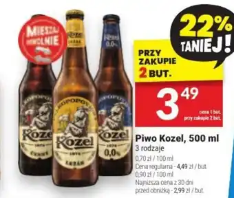 Twój Market Piwo Kozel, 500 ml oferta