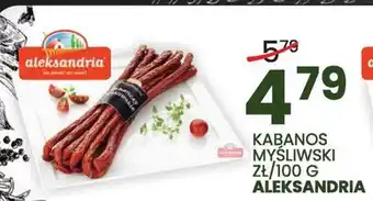 Wafelek KABANOS MYŚLIWSKI ALEKSANDRIA 100 G oferta