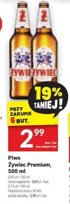 Piwo Żywiec Premium, 500 ml