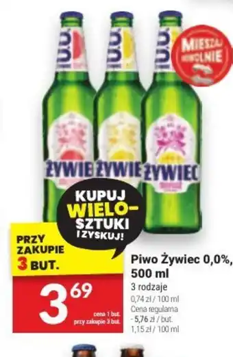 Twój Market Piwo Żywiec 0,0%, 500 ml oferta