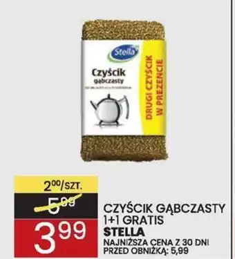 Wafelek CZYŚCIK GĄBCZASTY 1+1 GRATIS STELLA oferta