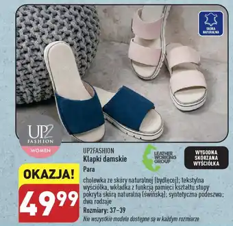 ALDI UP2FASHION Klapki damskie oferta