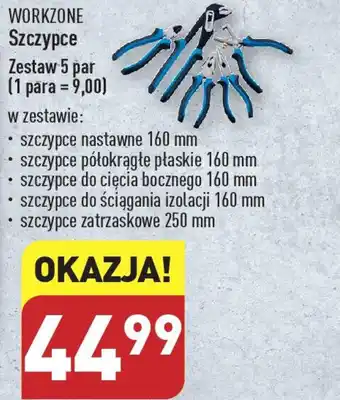 ALDI WORKZONE Szczypce 5 par oferta