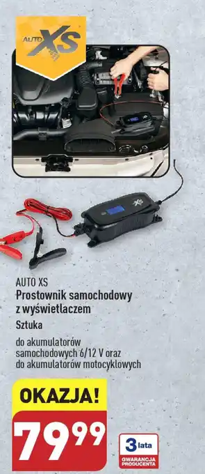 ALDI AUTO XS Prostownik samochodowy z wyświetlaczem oferta