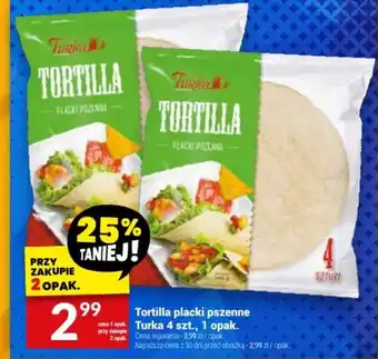 Twój Market Tortilla placki pszenne Turka 4 szt. oferta