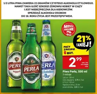 Twój Market Piwo Perła, 500 ml oferta
