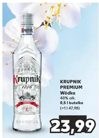 Kaufland Wódka Krupnik oferta