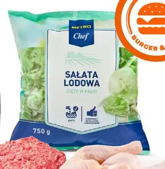 Makro Sałata lodowa - cięta w paski 750 g oferta