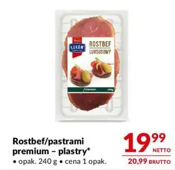 Makro Rostbef / pastrami premium- plastry 240 g oferta