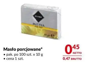 Makro Masło porcjowane 10 g oferta