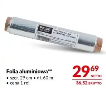 Makro Folia aluminiowa oferta